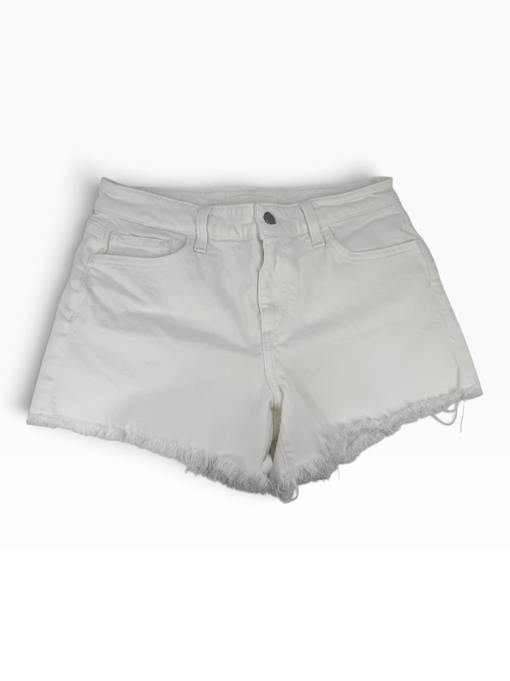 Joe's Jeans The Ozzie Short Mid Rise 4" Shorts White Size 28 TMPWHT4860
